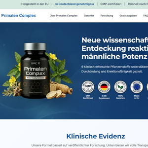 Primalen Complex [DE,AT,CH] (Social,Banner,Native,Push,SEO,Search) - CPA {NoBrandBidding} 