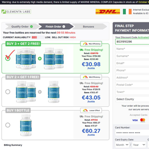 AQUATHRIVE Marine Mieral Complex - DTC [IE] (Banner,Native,Social,Search,SEO,PPC,Push,Brand Bidding,Shopping) - CPA