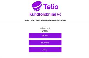 Telia Revshare [SE] (Email Only) {All Days All Domains}