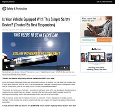 Highway Warrior Advertorial - Ecom [US] - CPA {All Days  All Domains}