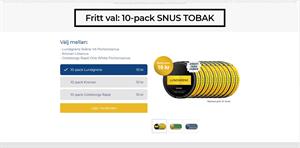 Snus - Direct Lander [SE] (Email,Social,SMS,Banner) - CPA