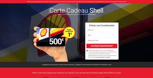 Shell Giftcard [FR] - CPA {All Days All Domains}