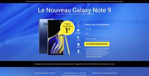 Samsung S9 Note [FR] - CPA {All Days  All Domains}