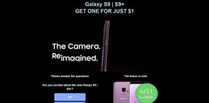 Samsung S9 - Funnel [NZ] - CPA {All Days  All Domains}