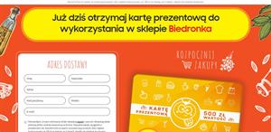 Biedronka [PL] - CPA {All Days All Domains}