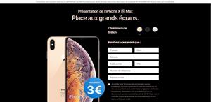 iPhone XS MAX [FR] - CPA {All Days  All Domains}