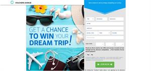Chance to Win a Dream Trip - Sweepstakes [US] - CPA {All Days  All Domains}