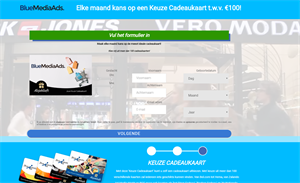 Multi Giftcard [NL] (Email,Social,Banner,PPC,Native,SMS,SEO,Search) - CPA