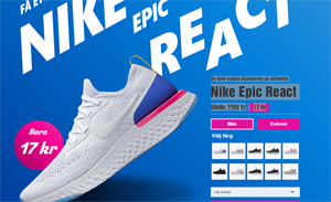 Nike React Shoes [SE] - CPA  {All Days  All Domains}
