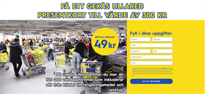 Shopping Mall Giftcard [SE] - CPA {All Days  All Domains}