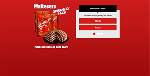 Malteser Chocolade giveaway packs [NL] (Email,Social,Banner,PPC,Native,Push,SEO,Search) - CPA