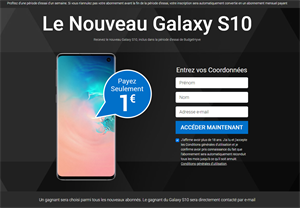 BudgetHyves Samsung S10 [FR] - CPA {All Days All Domains}