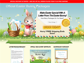 Official Easter Bunny Letters [US] (Email,FB,Banner,Native,Push) - CPA