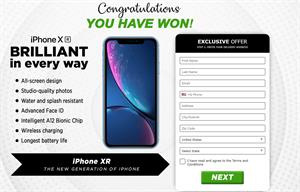 iPhone XR Sweepstakes [US,AU,CA,NZ,UK] (Email,Social,Banner,PPC,Native,Push,SEO,Search,Coreg) - CPA