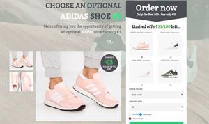 Adidas Sneakers [IE] (Email,Social,Banner,PPC,Native,Push,SMS) - CPA