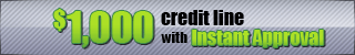 Accepted Platinum Card - $1,000 Credit Line – CPL – US